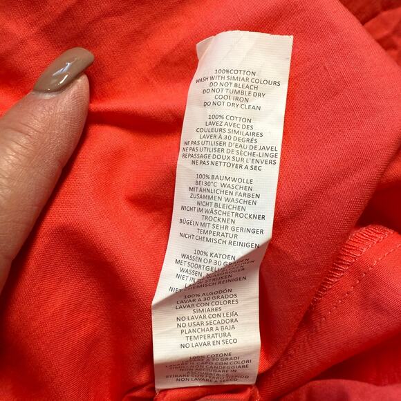 Women's Nasty Gal Back in a Mini Deep Pink Tiered Short Sleeve Dress Size 4 NEW - Picture 5 of 9